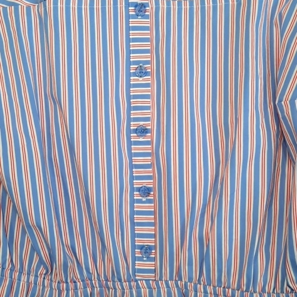 Lane Bryant Striped Tank Top - Picture 3 of 4